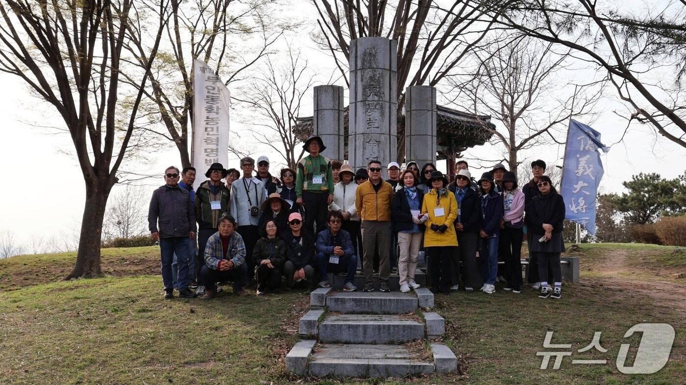 동학농민혁명기념재단&#40;이사장 신순철&#41;은 2025년 중점 사업으로 동학농민혁명 전문 해설사 교육을 3월부터 이달 29일까지 진행하고 있다.&#40;재단 제공. 재판매 및 DB금지&#41; 