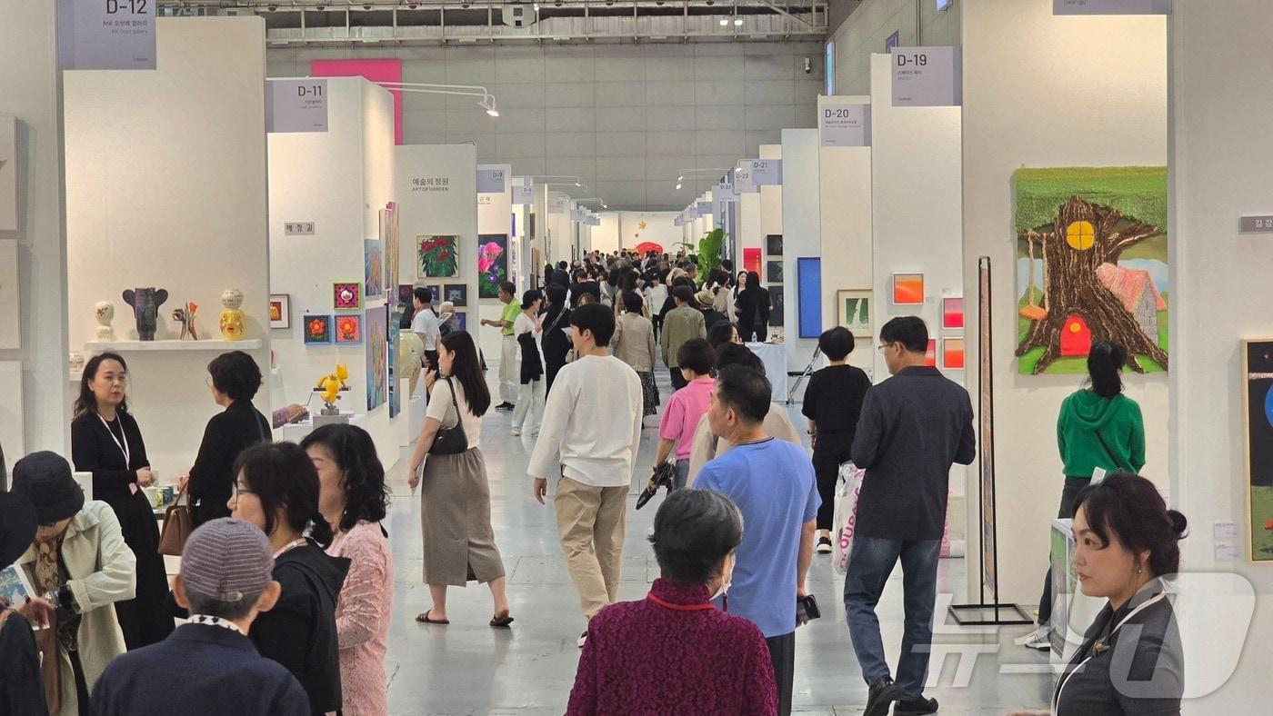 지난해 열린 아트광주24 (광주문화재단 제공. 재판매 및 DB금지) /뉴스1 