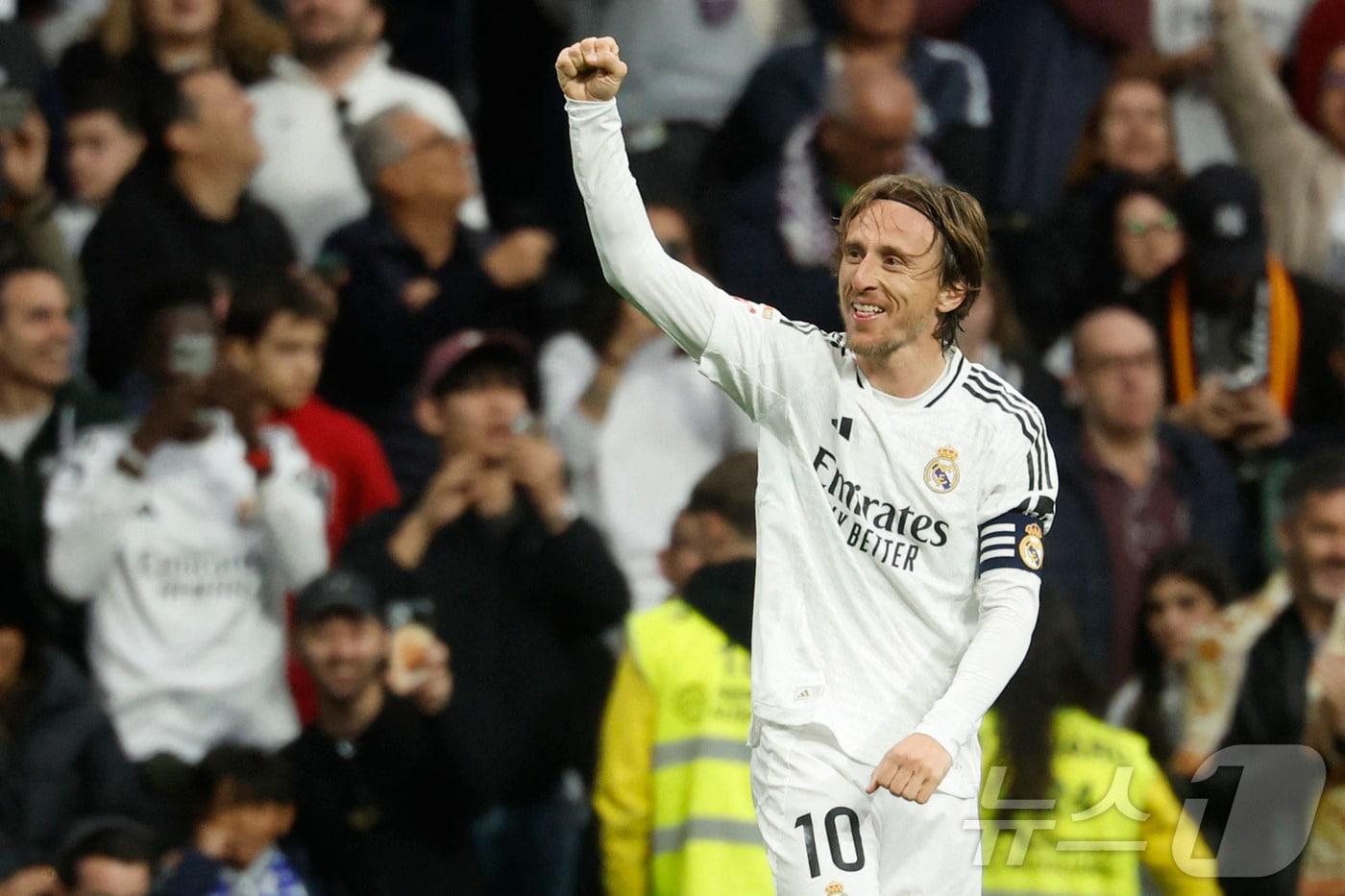 레알 마드리드 루카 모드리치. ⓒ AFP=뉴스1