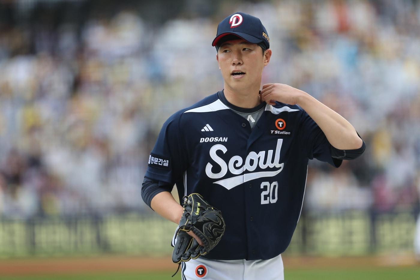 두산 김유성.(두산 베어스 제공)