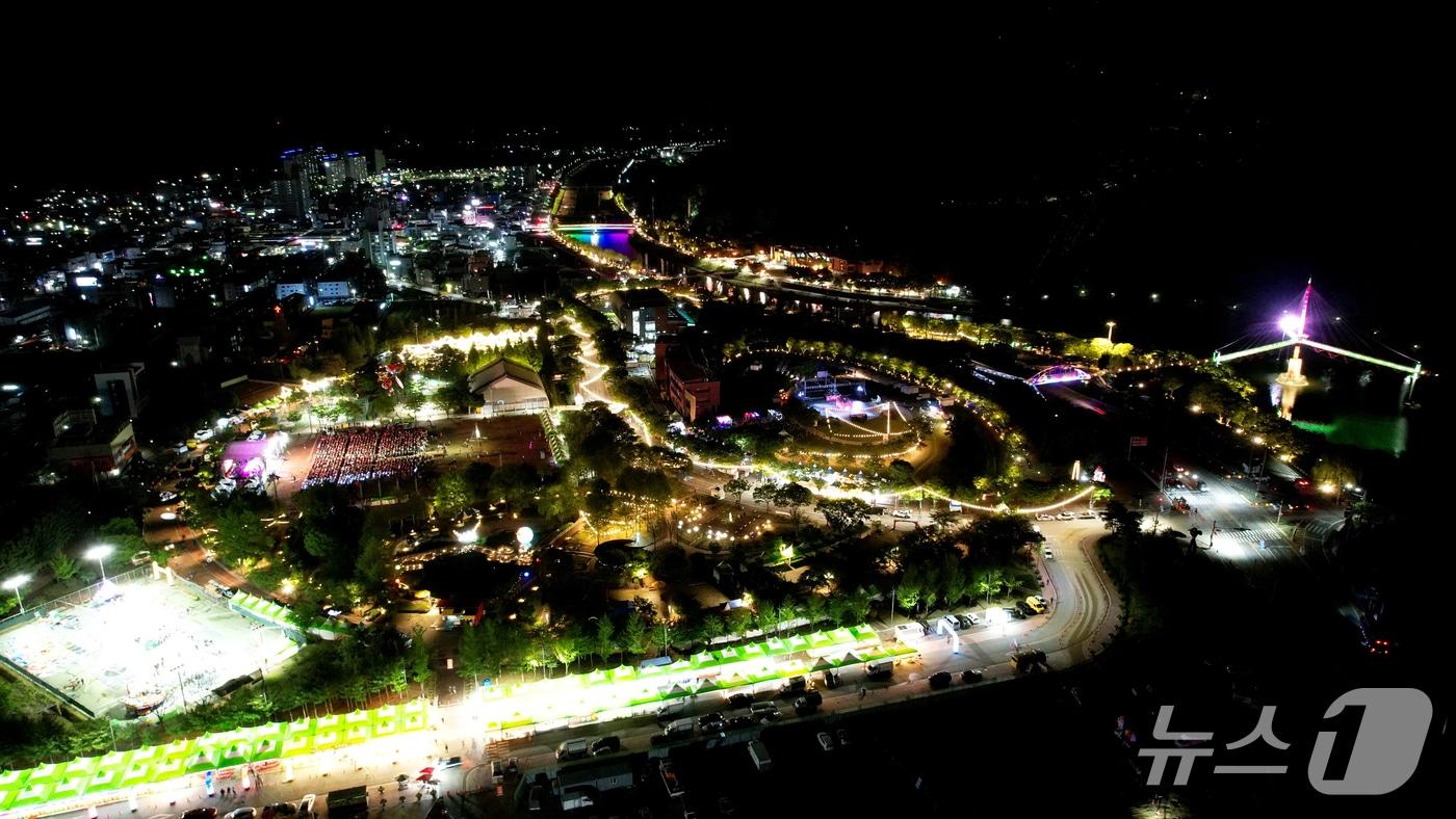 의령 홍의장군축제장 전경(의령군 제공. 재판매 및 DB금지).