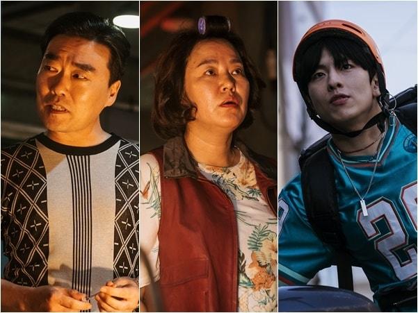 본문 이미지 - 영화 '야당' 스틸/ 왼쪽부터 유성주, 김금순, 임성균