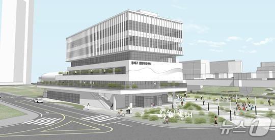 본문 이미지 - 부산 동래구 생활복합센터 조감도.(동래구 제공. 재판매 및 DB 금지)