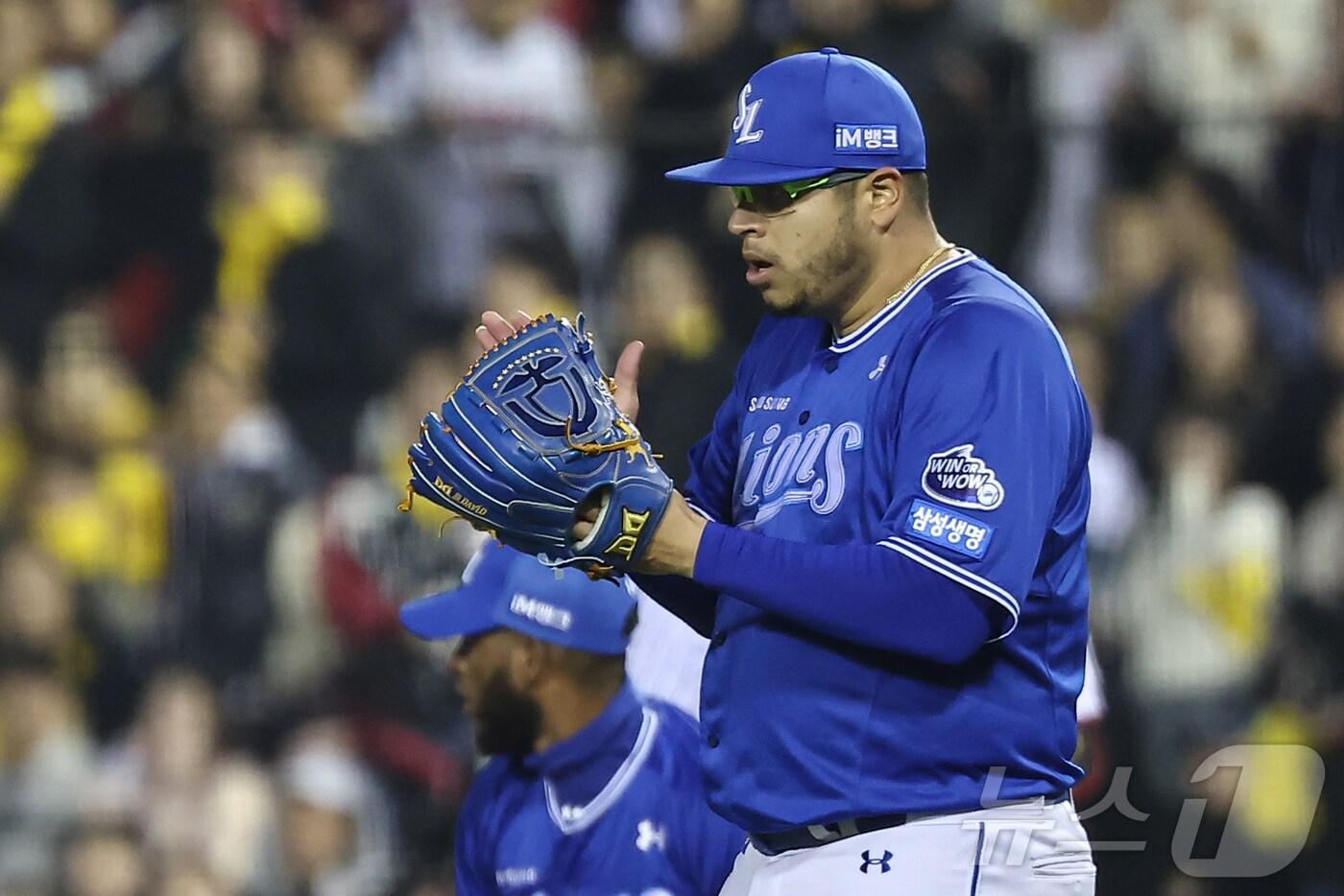 삼성 라이온즈 아리엘 후라도. /뉴스1 DB ⓒ News1 김도우 기자