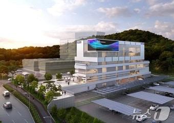 본문 이미지 - 한국전자통신연구원 내 신축 부지에 조성하는 마중물 플라자 조감도.(대전시 제공.재판매 및 DB금지)/뉴스1 