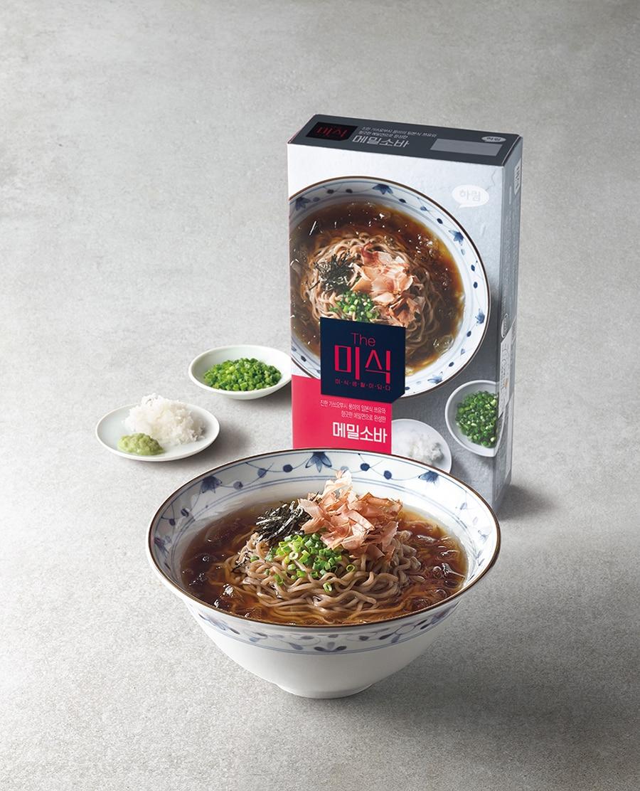 본문 이미지 - 하림 더미식 메밀소바.(하림 제공)