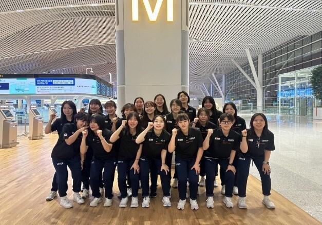 본문 이미지 - 한국 여자 아이스하키 대표팀.(대한아이스하키협회 제공)