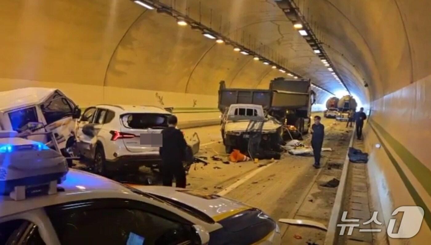  사고 현장(독자 송영훈씨 제공. 재판매 및 DB금지)