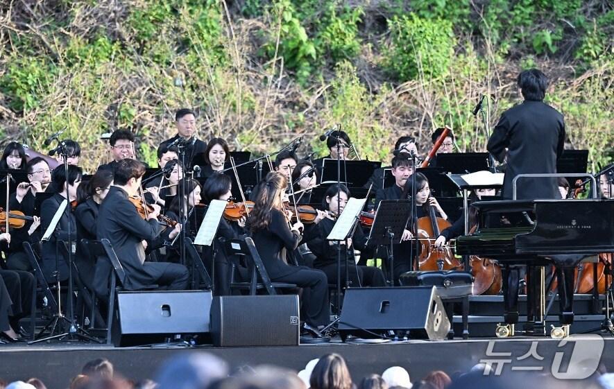 본문 이미지 - 강원 평창군의 작년 계촌클래식 축제 자료 사진. (평창군 제공. 재판매 및 DB금지) 2025.4.16/뉴스1