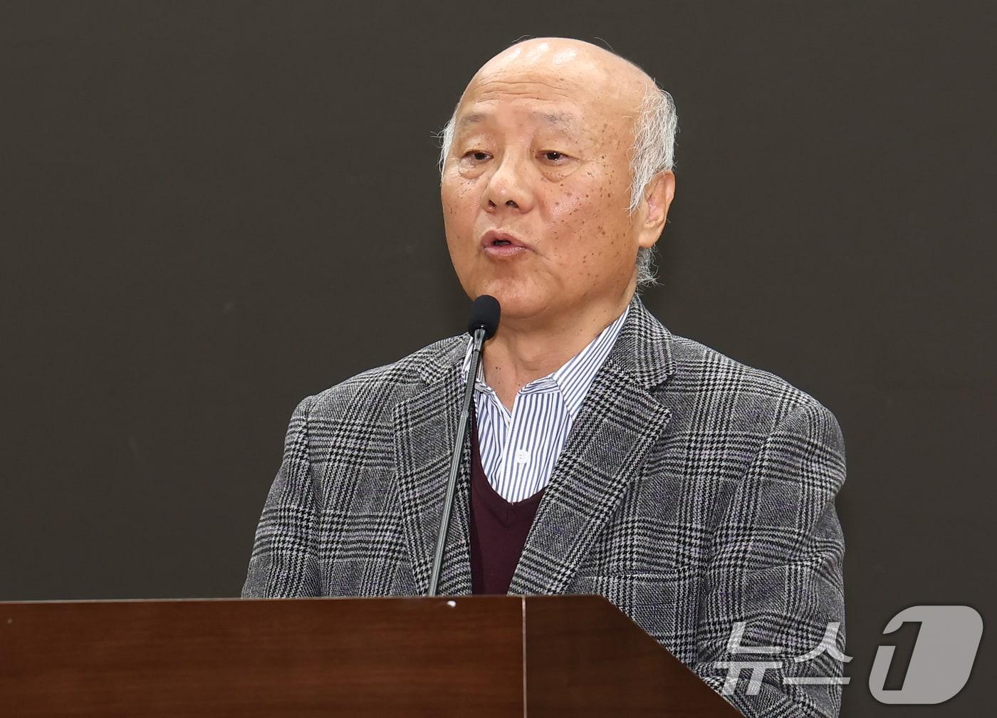 본문 이미지 - 박석운 사회대개혁위원회 위원장.2025.4.17 ⓒ 뉴스1 김민지 기자