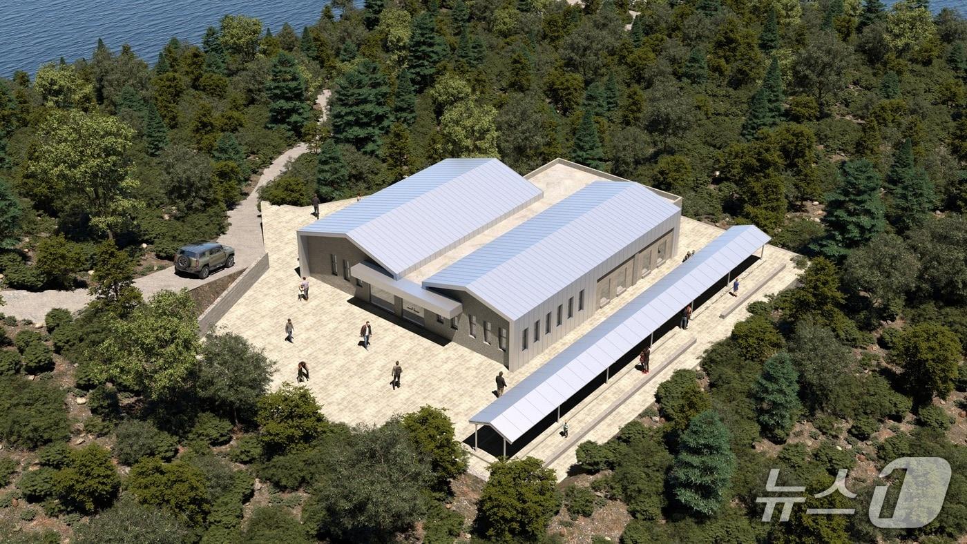 영광 낙월도 꿀벌 자원 육성 품종 증식장 조감도.(전남농업기술원 제공. 재판매 및 DB금지) 2025.4.18/뉴스1