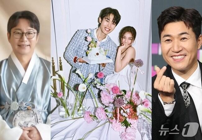 본문 이미지 - 왼쪽 심현섭 / 뉴스1DB, 에일리 최시훈 /인스타그램, 김종민 / 뉴스1DB