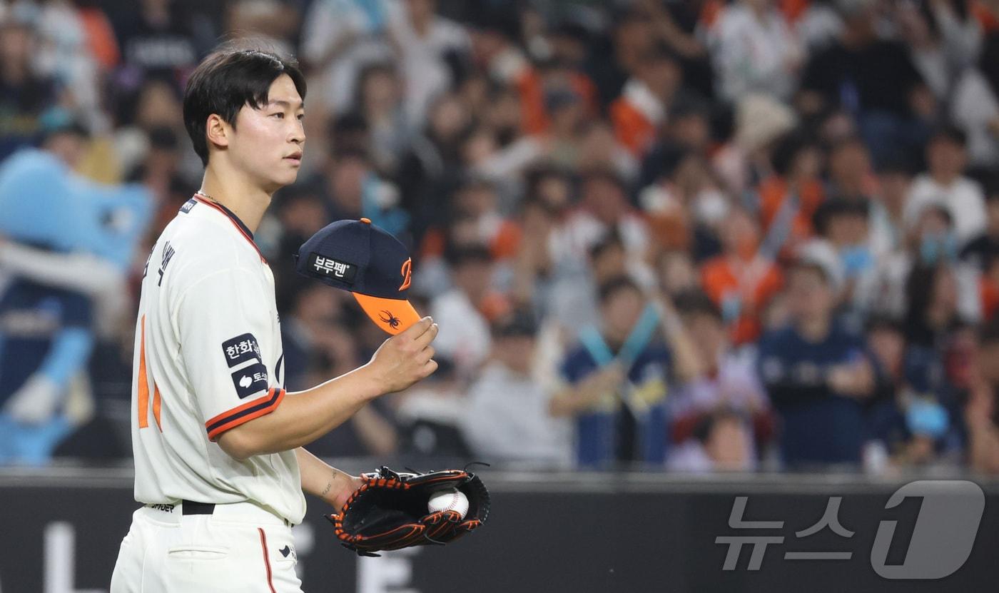 한화 이글스 투수 엄상백. / 뉴스1 DB ⓒ News1 김기남 기자