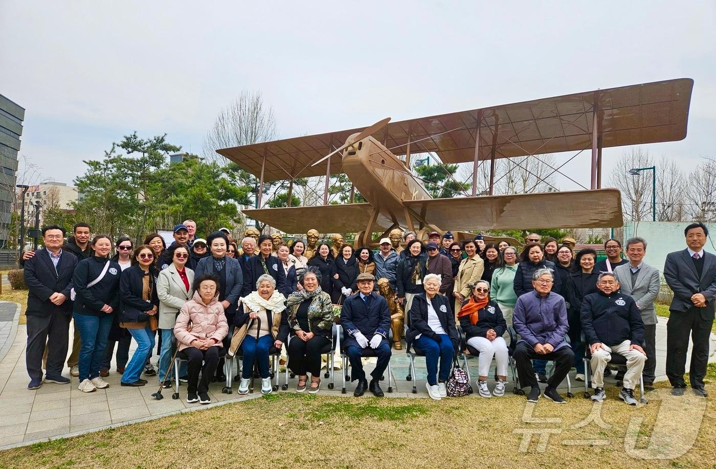 대한민국 항공독립운동 행사(국립항공박물관 제공. 재판매 및 DB 금지) / 뉴스1