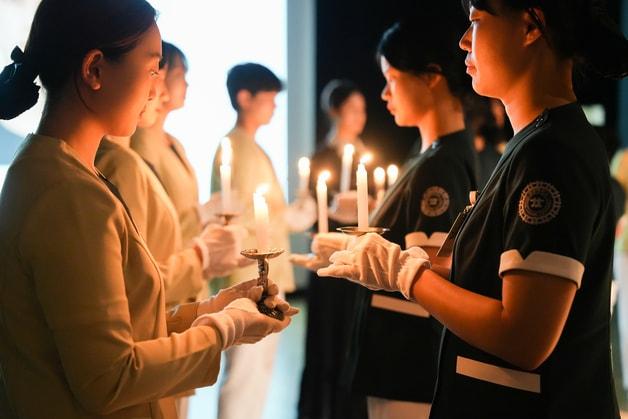 본문 이미지 - 충청대학교 간호학과 나이팅게일 선서식.(충청대학교 제공. 재판매 및 DB금지)/뉴스1