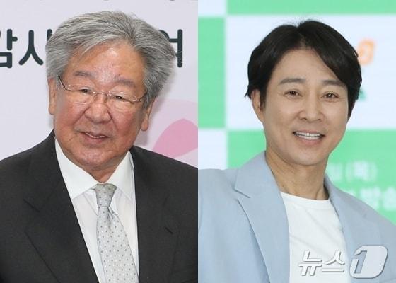 본문 이미지 - 최불암(왼쪽), 최수종 ⓒ 뉴스1 DB