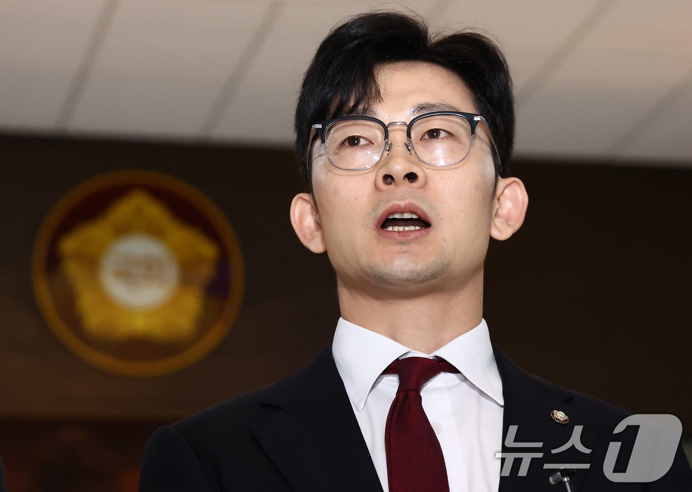본문 이미지 - 박충권 국민의힘 수석대변인. ⓒ 뉴스1 김민지 기자