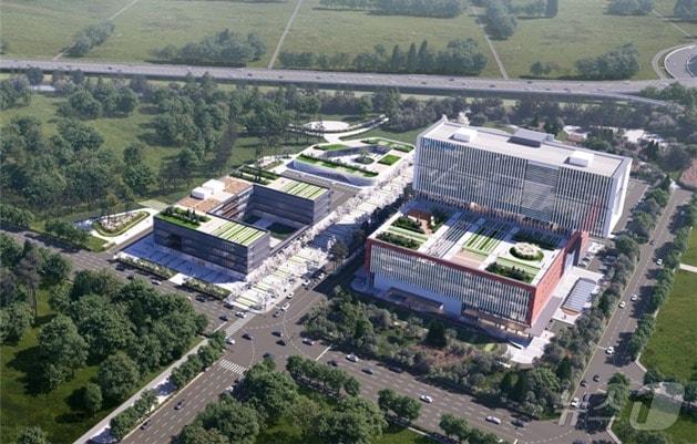 본문 이미지 - 인하대 김포메디컬캠퍼스 조감도(김포도시관리공사 제공) / 뉴스1