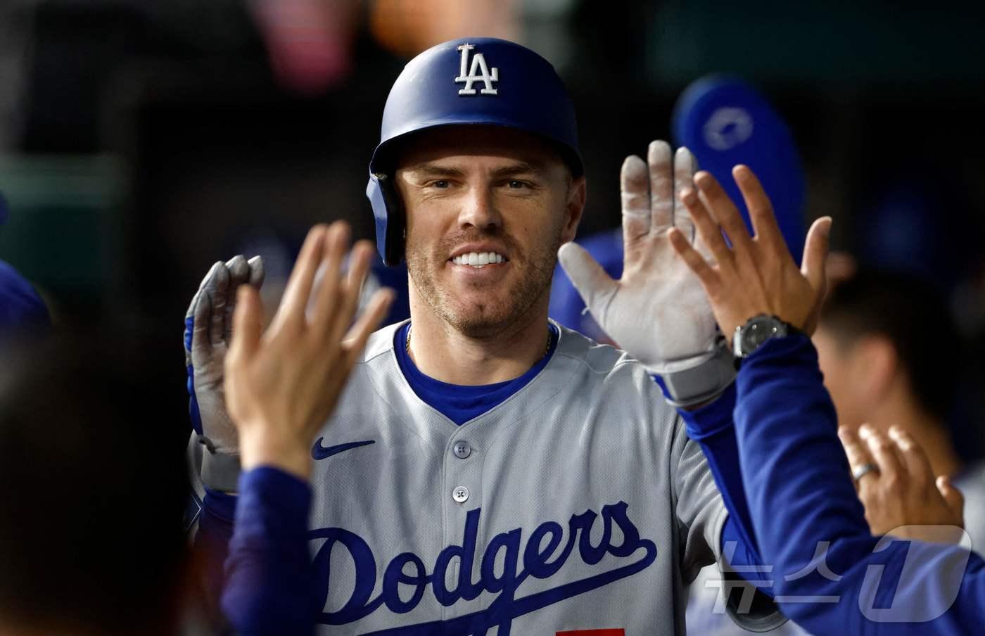 프레디 프리먼&#40;LA 다저스&#41;. ⓒ AFP=뉴스1