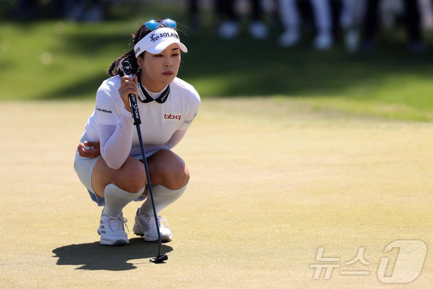 9개월 만에 국내 무대에 출격하는 윤이나. ⓒ AFP=뉴스1