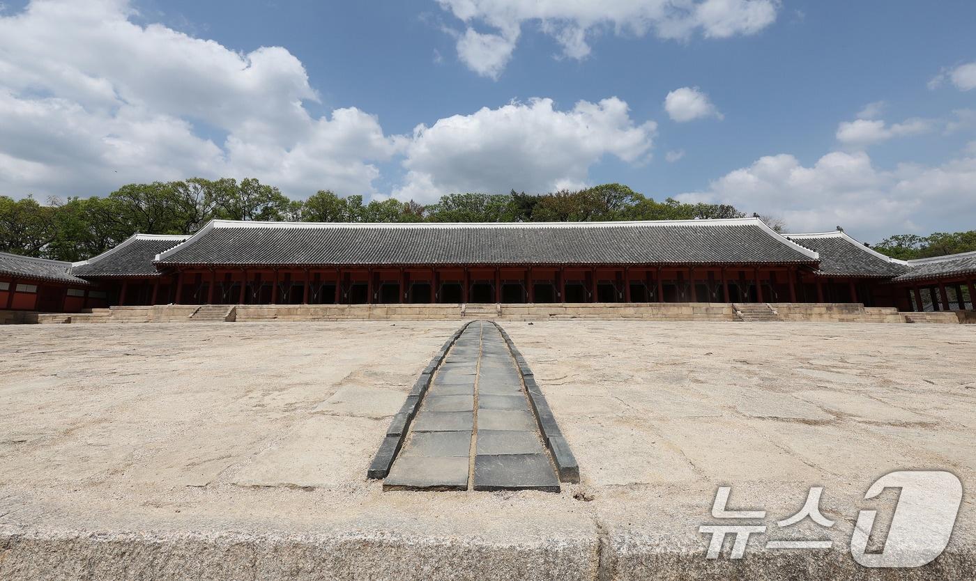 본문 이미지 - 서울 종로구 종묘 정전 모습ⓒ 뉴스1 박지혜 기자