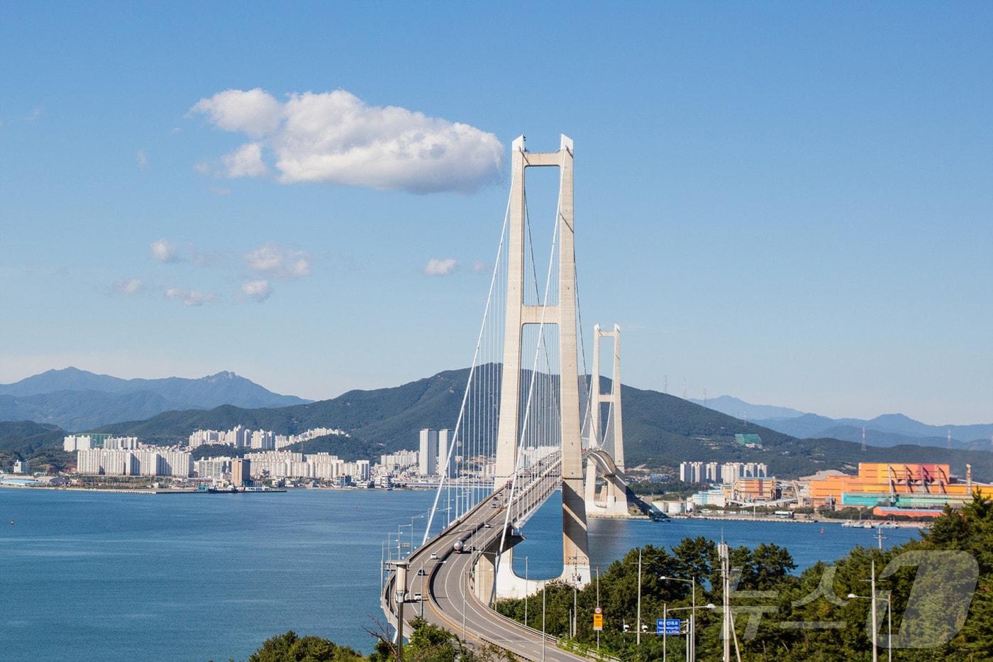 이순신대교 전경.(광양시 제공. 재판매 및 DB 금지)