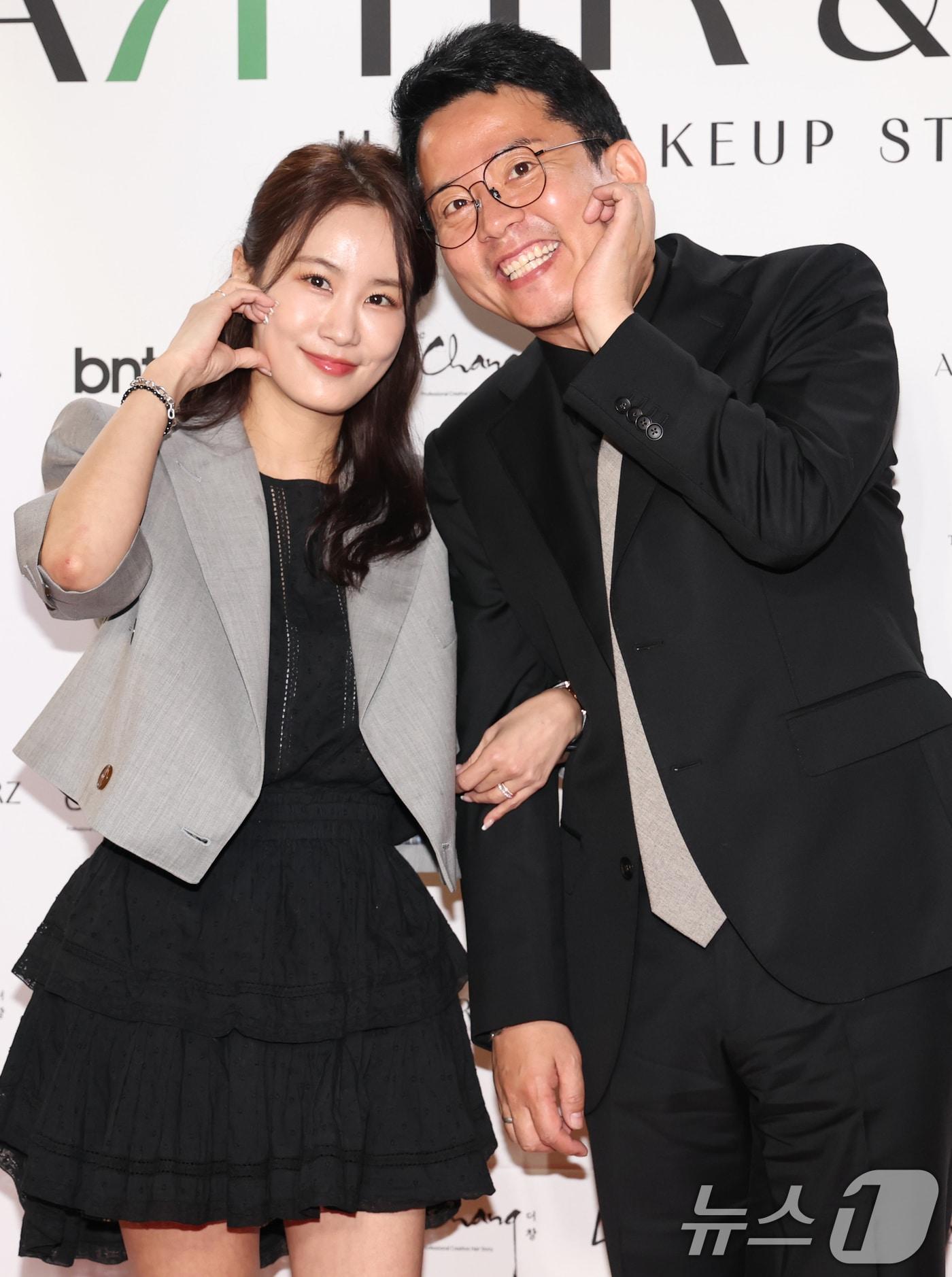 본문 이미지 - 개그맨 김지민, 김준호 예비부부ⓒ News1 권현진 기자