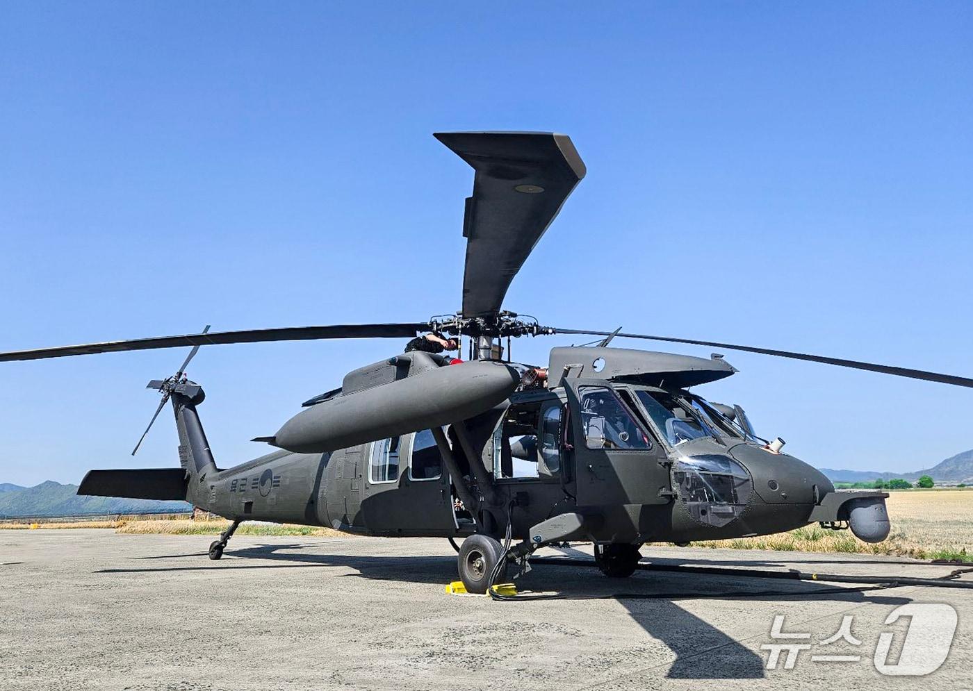 UH-60 헬기.(대한항공 제공)