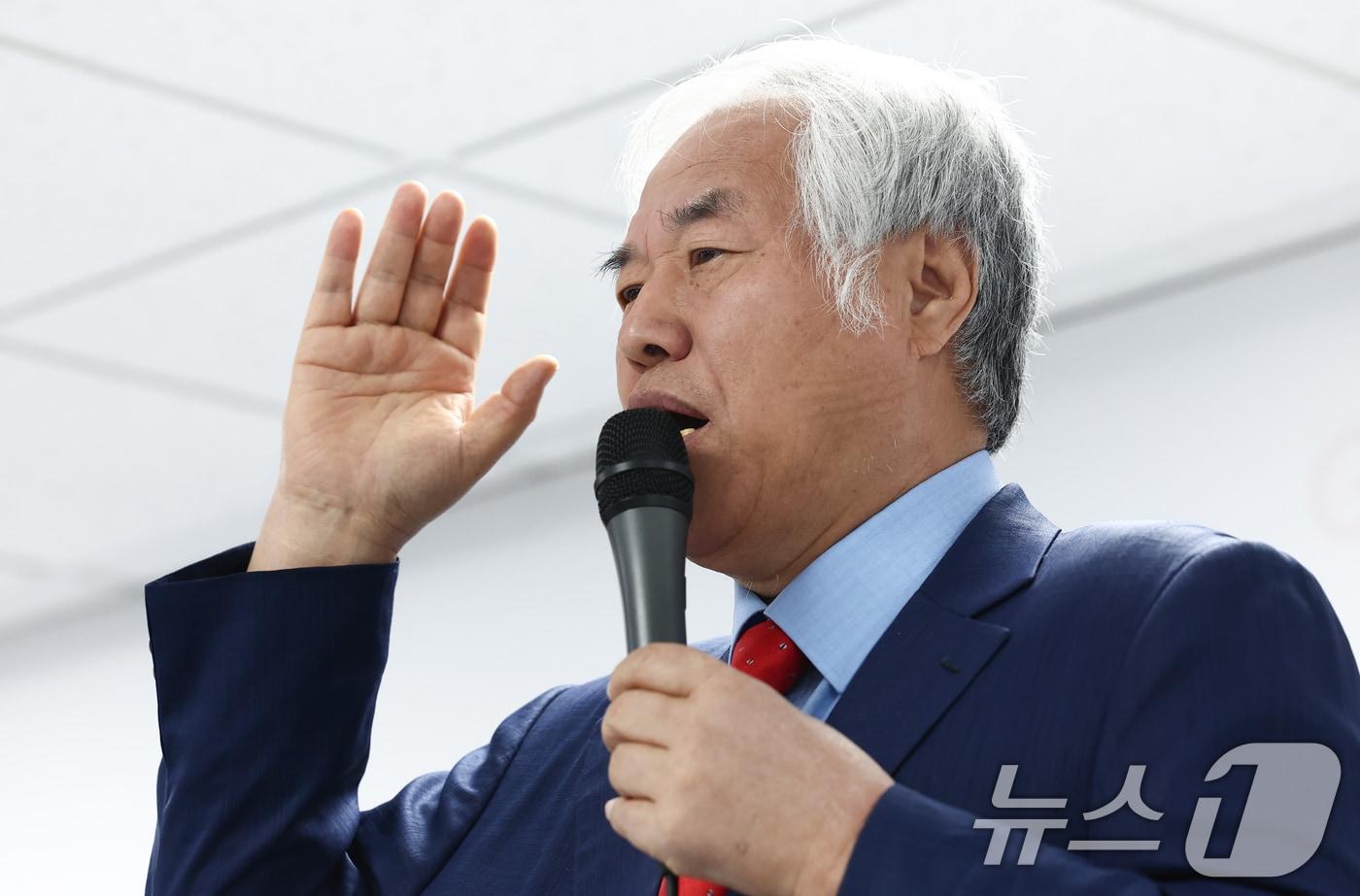 전광훈 사랑제일교회 목사. 2025.4.24/뉴스1 ⓒ News1 김민지 기자