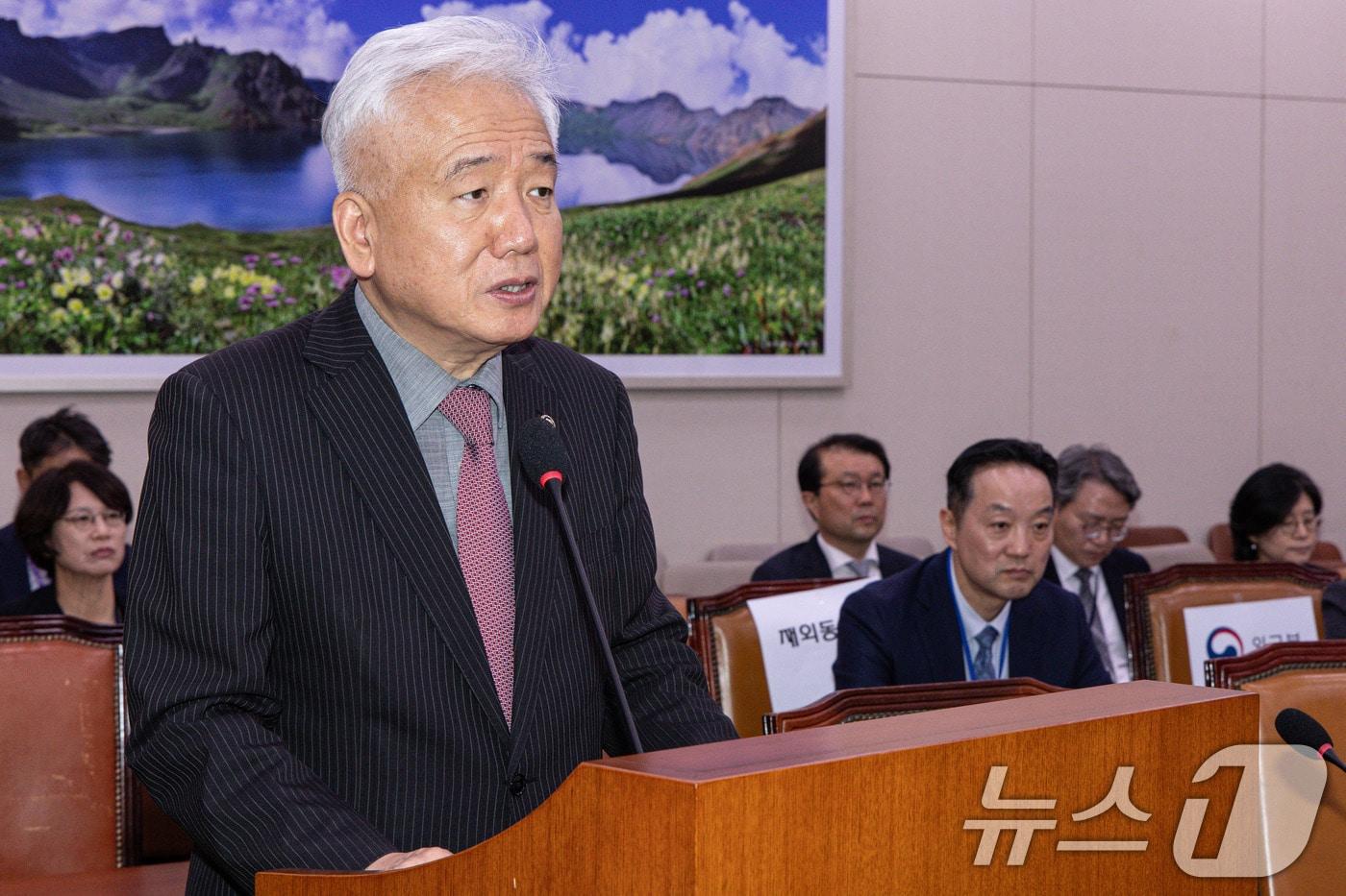 이상덕 재외동포청 청장. /뉴스1 ⓒ News1 이재명 기자