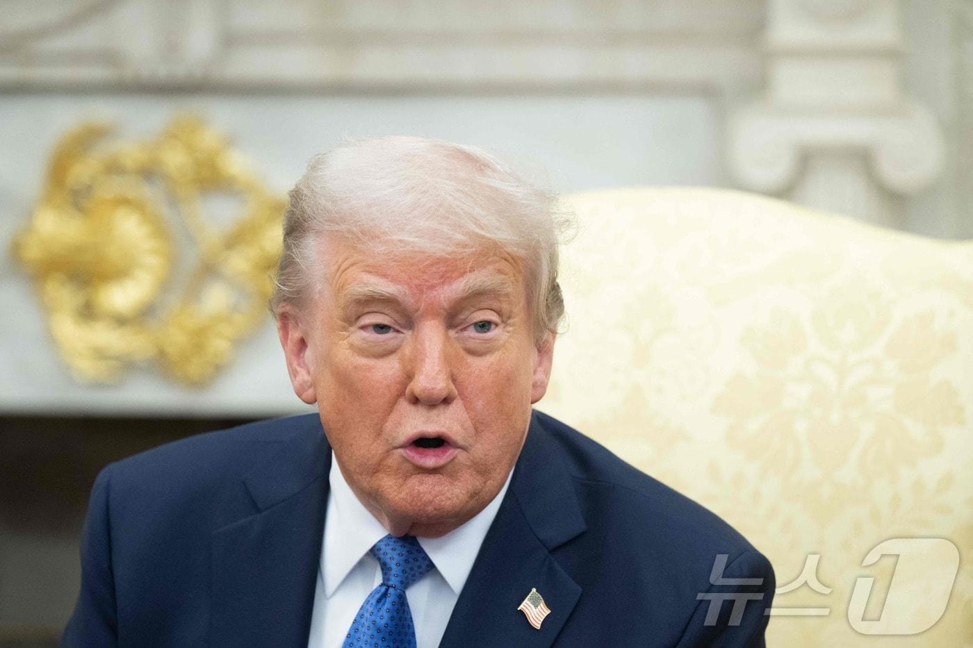 도널드 트럼프 미국 대통령ⓒ AFP=뉴스1 ⓒ News1 우동명 기자