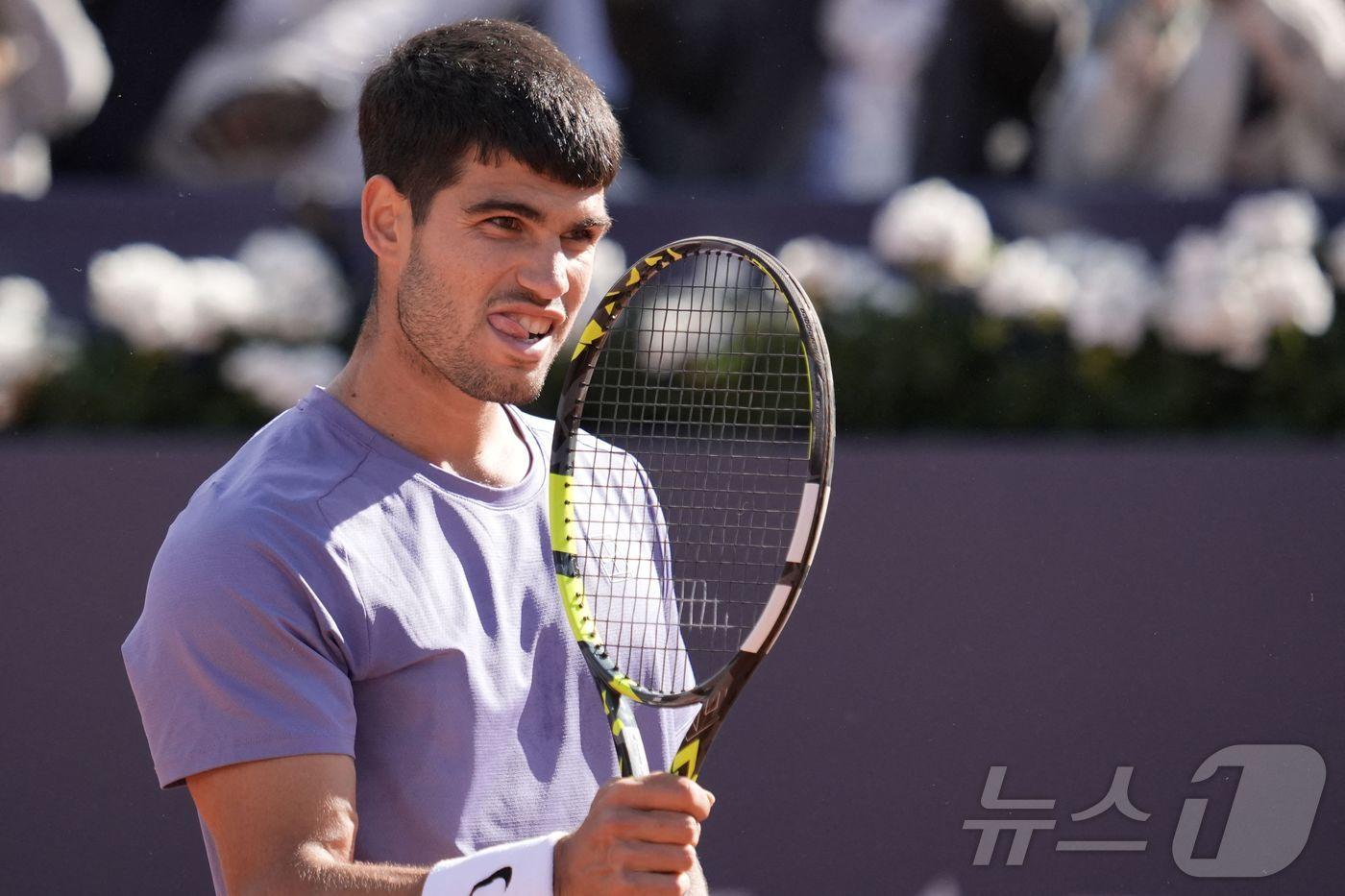 카를로스 알카라스. ⓒ AFP=뉴스1