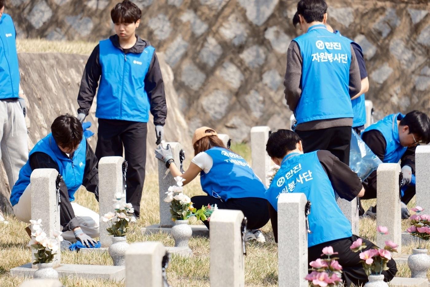 한진이 창립 80주년을 맞아 다양한 봉사활동을 진행했다 (한진 제공)