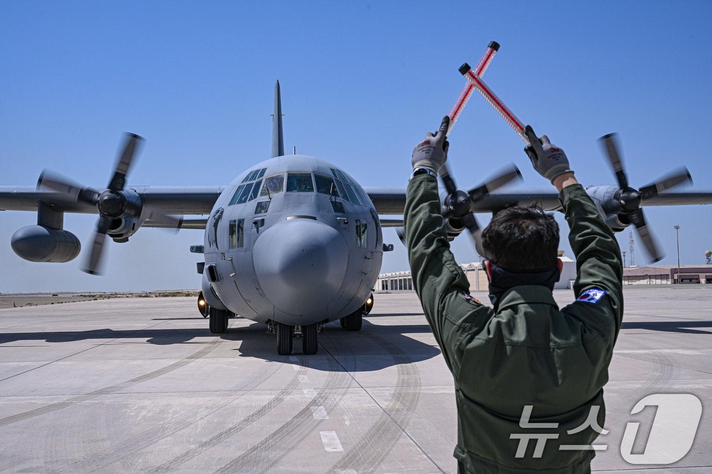 본문 이미지 - C-130H 수송기. (공군 제공. 재판매 및 DB 금지) 2025.4.25/뉴스1
