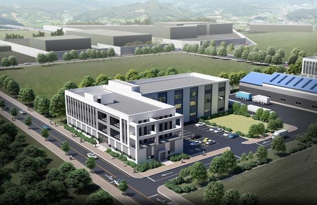 본문 이미지 - 세라믹 탄소중립센터 조감도.(충북도 제공. 재판매 및 DB금지)/뉴스1 ⓒ News1 엄기찬 기자