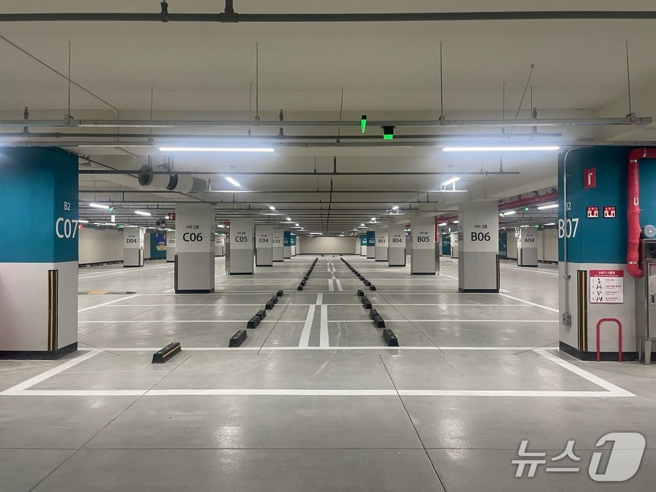 본문 이미지 - 삼청제1공영주차장.(종로구 제공)