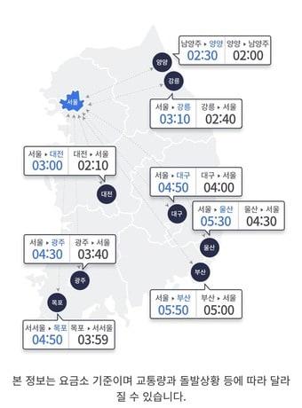 본문 이미지 - 한국도로공사 홈페이지 갈무리