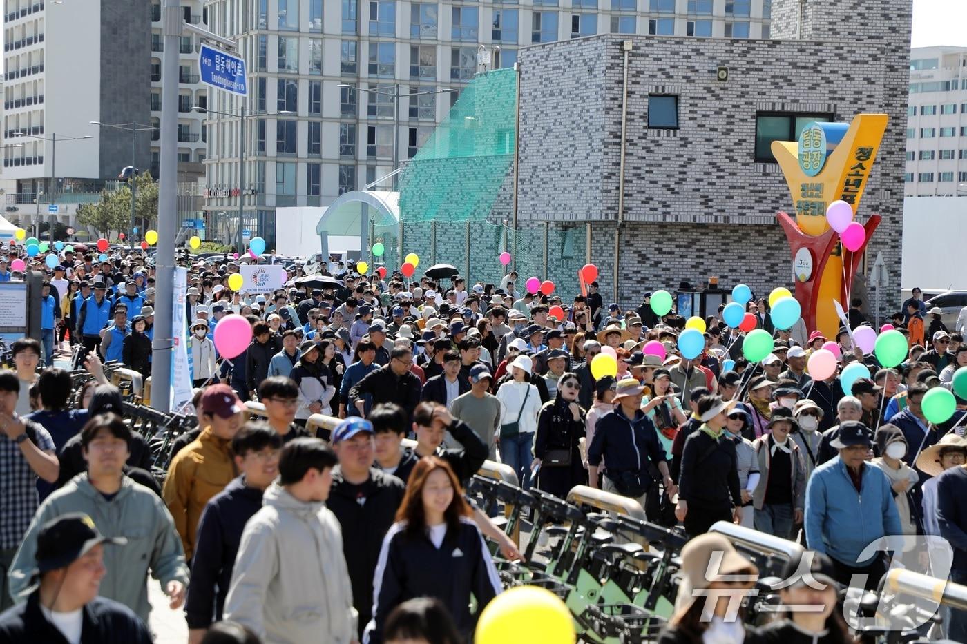  '차없는 거리 걷기' 행사(자료사진)/뉴스1