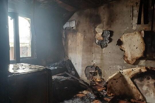 본문 이미지 - 논산 화지동의 한 여관에서 발생한 화재.(논산소방서 제공.재판매 및 DB금지)/뉴스1