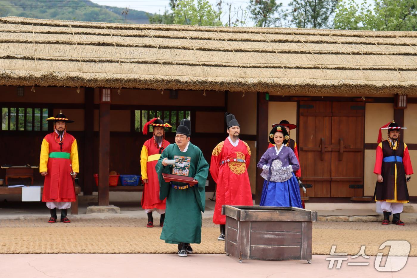 청주연극협회 마당극 공연. (시 제공. 재판매 및 DB금지)