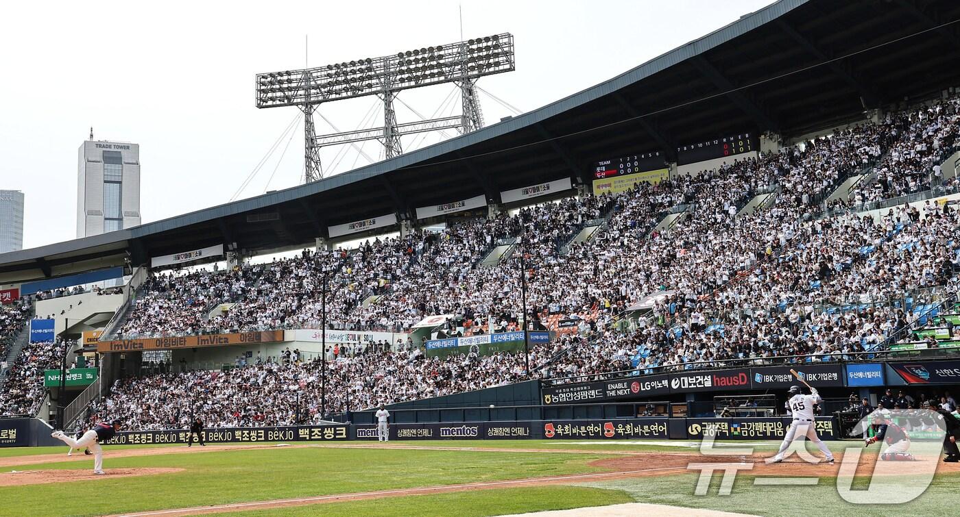 KBO리그가 역대 최소경기 400만 관중을 기록했다. /뉴스1 DB  ⓒ News1 김도우 기자