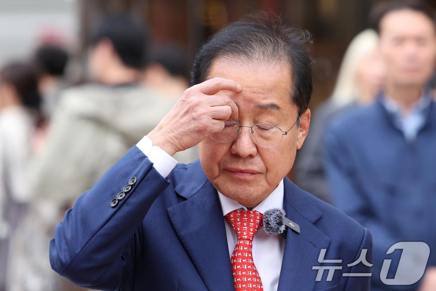 홍준표 전 대구시장.  2025.4.27/뉴스1 ⓒ News1 신웅수 기자