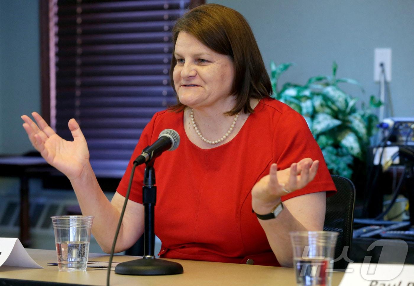 위스콘신주 밀워키카운티 순회법원의 해나 듀건(Hannah Dugan) 판사. ⓒ 로이터=뉴스1