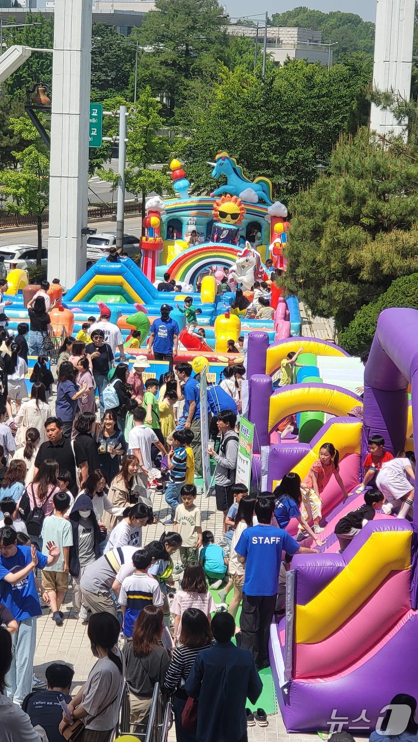 본문 이미지 - '2024 교회학교의 날' 행사(제공 여의도순복음교회)