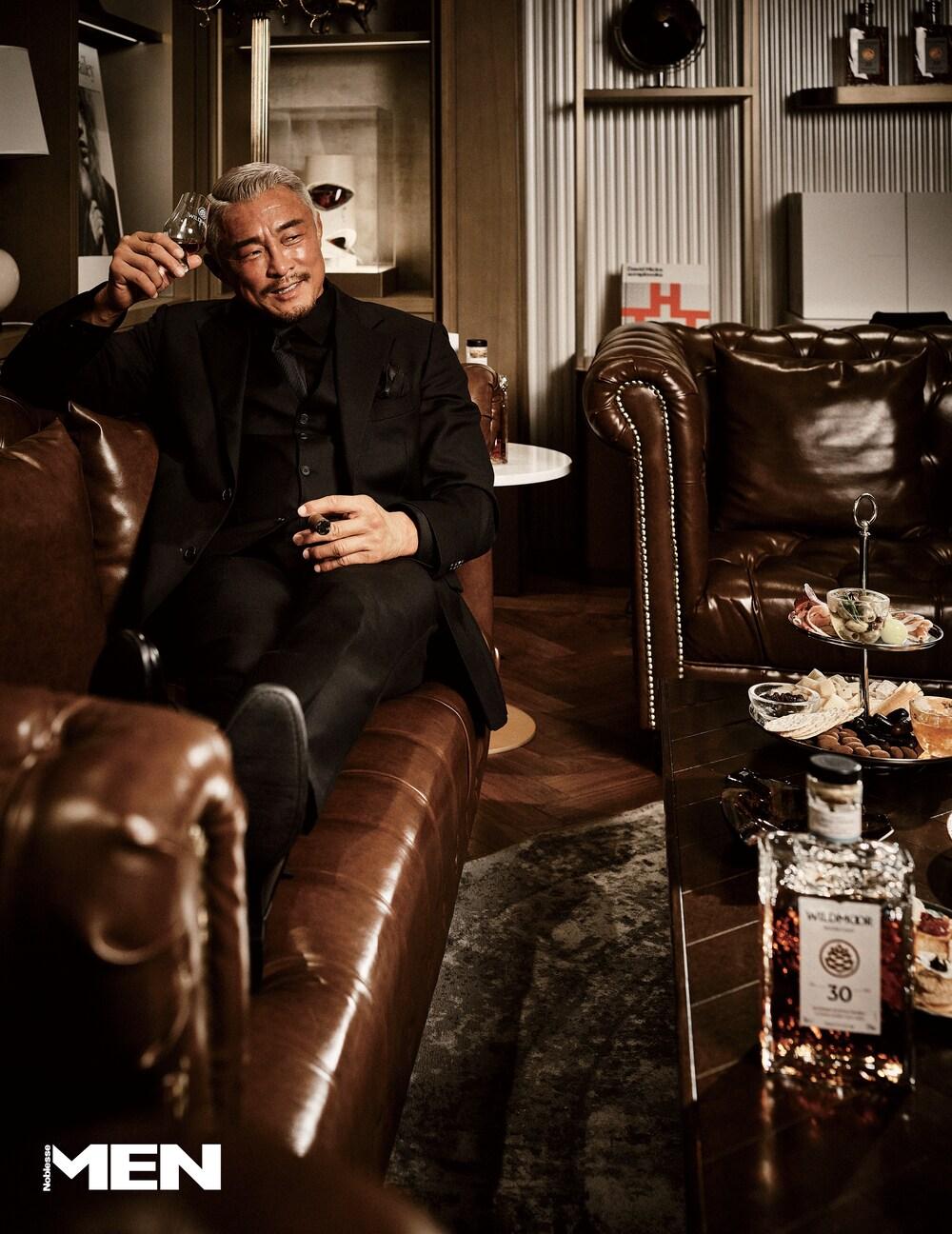 본문 이미지 - 와일드무어, 추성훈과 함께한 화보 공개.&#40;윌리엄그랜트앤선즈코리아 제공&#41;