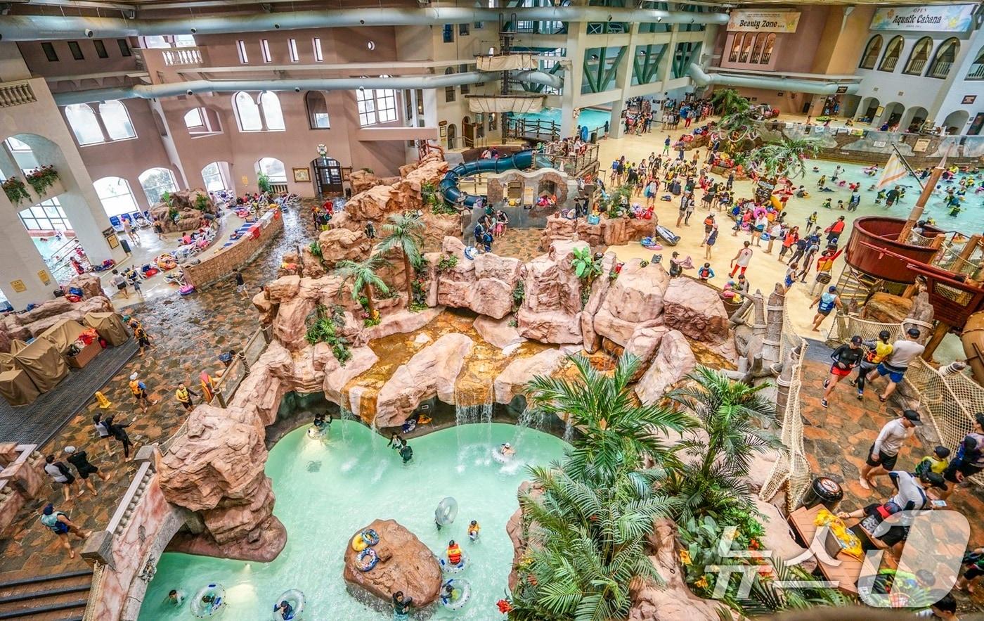 캐리비안 베이 실내 아쿠아틱센터 모습. &#40;삼성물산 제공. 재판매 및 DB 금지&#41; 2025.4.29/뉴스1