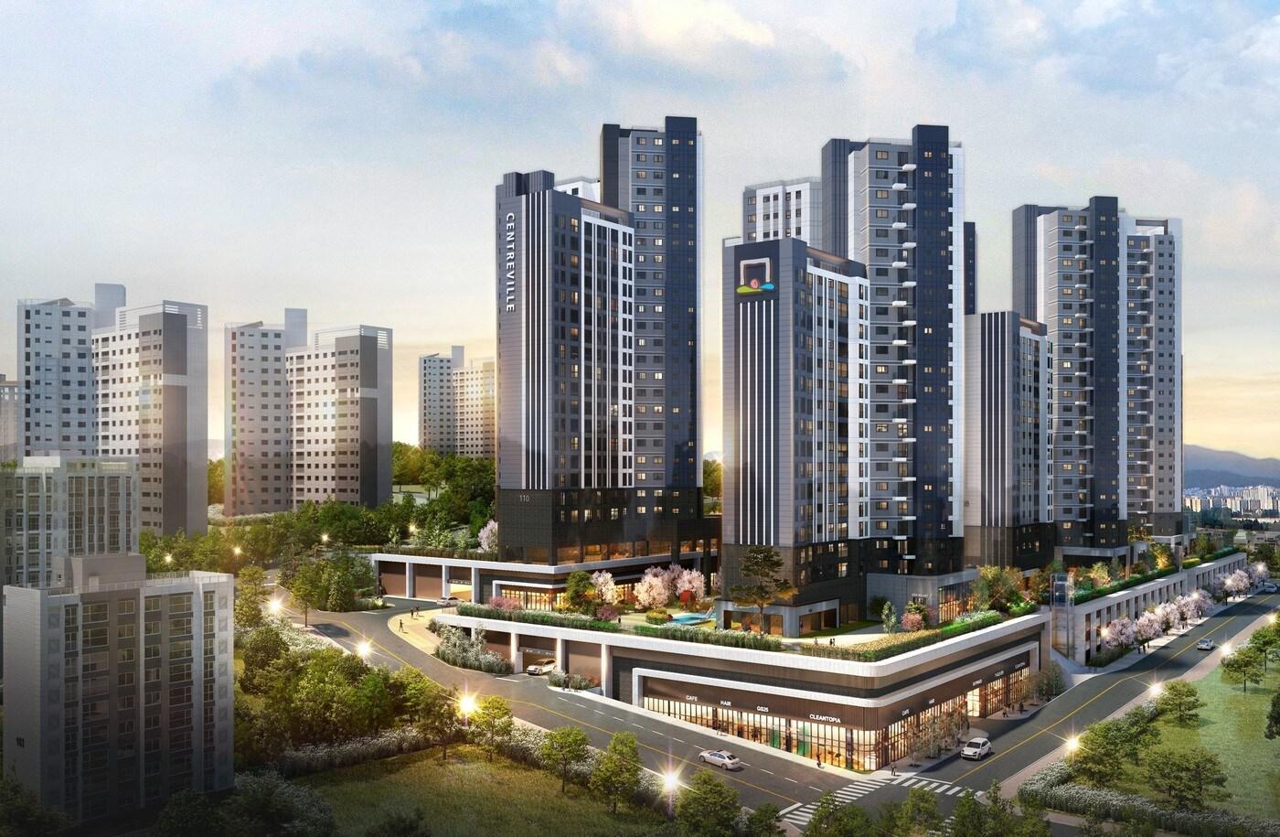  고척동 모아타운 4·5·6구역 가로주택 정비사업 투시도. /동부건설 제공