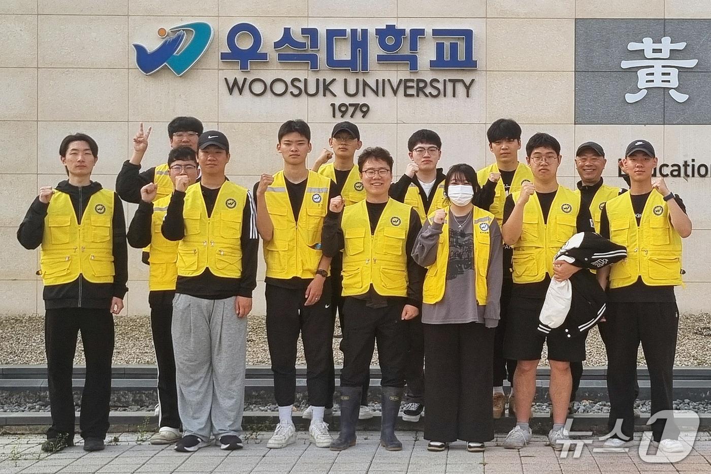 우석대학교 진천캠퍼스 봉사동아리 '발로뛰어'(Volunteer)가 충북인재평생교육진흥원이 주관한 '2025년 충북인재 재능나눔 공모사업'에 선정됐다.(우석대 제공)/뉴스1