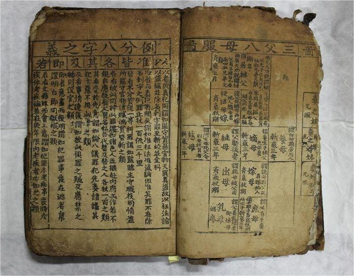 본문 이미지 - 보물 취소된 '대명률' (제공=국가유산청)