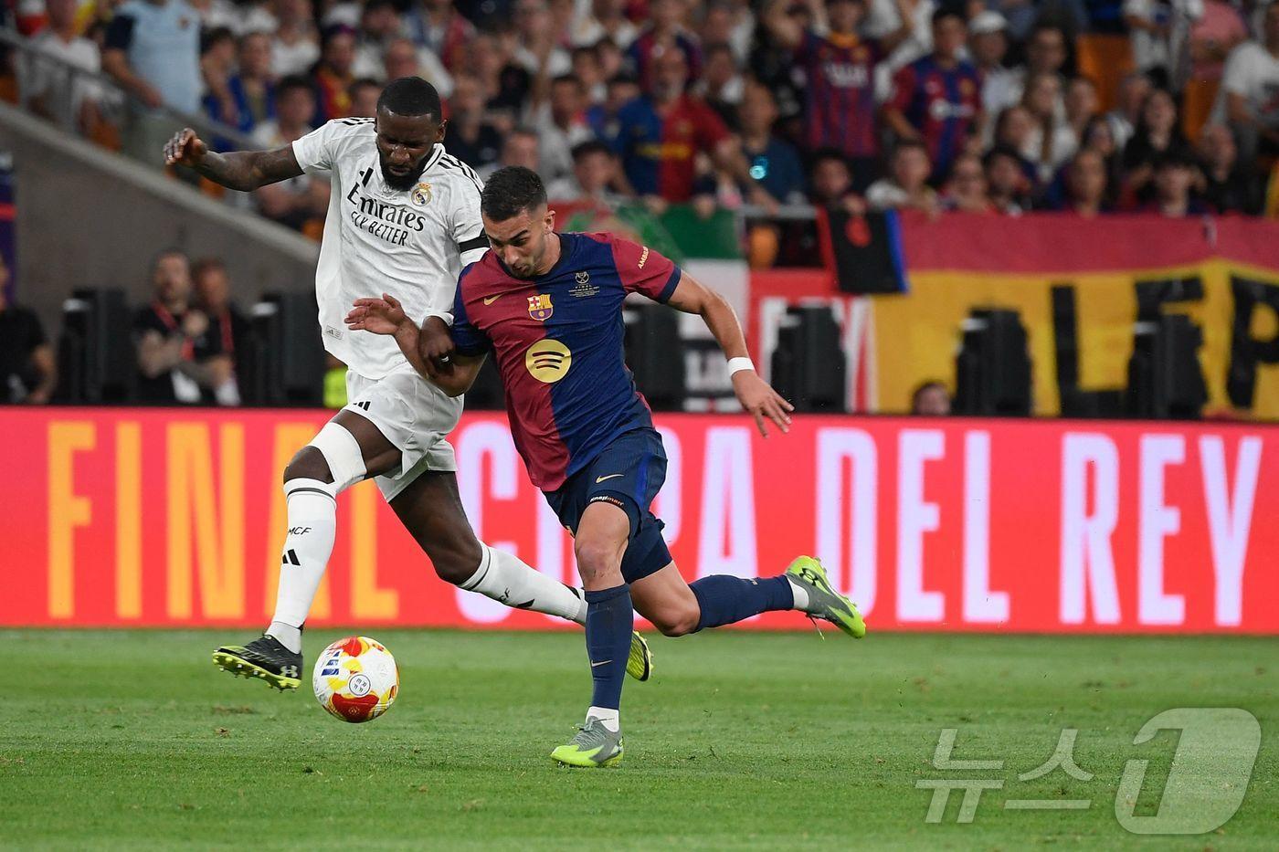 레알 마드리드 수비수 안토니오 뤼디거.  ⓒ AFP=뉴스1